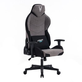 Woxter Silla Gaming Racing Stinger Station Titan/Dark - Tela Hidrófuga, Respaldo 170º, Gas Clase 4, Ruedas Silenciosas, GM261-110